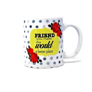 Cute Gift, Coffee Mug for Favorite Friend, White Regular Size